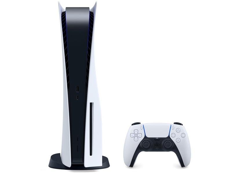 PlayStation 5 2022 825GB 1 Controle Branco Sony - com God of War